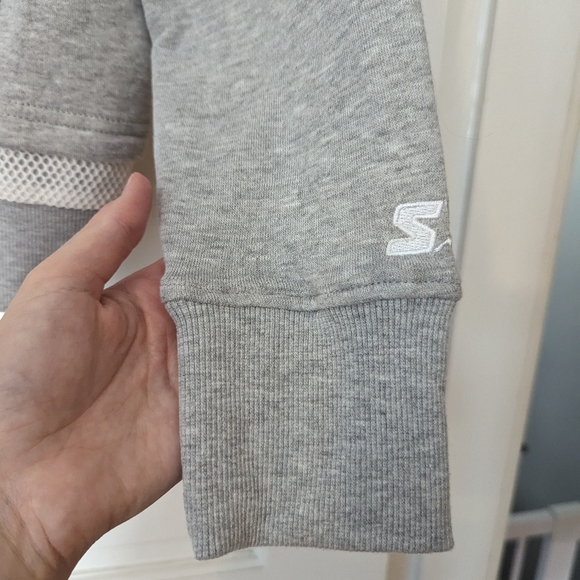 Sequins Starter Logo sweatshirt size S - Picture 5 of 10